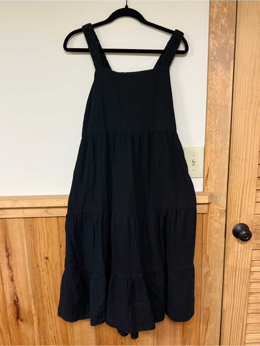 Maurice’s Black Tiered Sundress with Wide Straps
